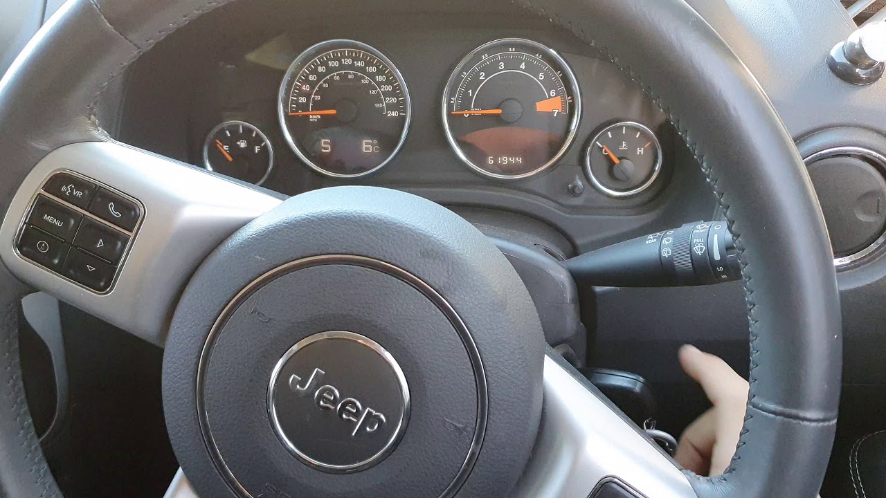 Jeep Compass 2011-2016 Service Oil Reminder reset