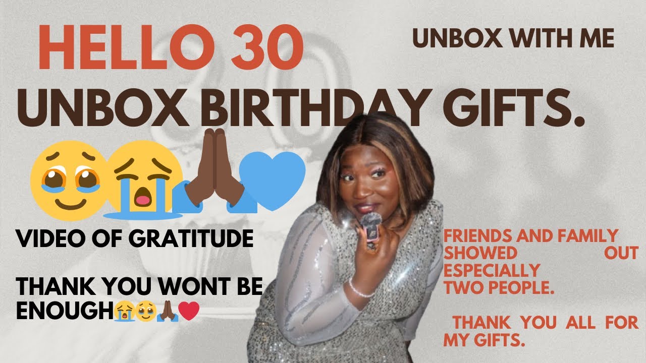 “Don’t Unbox With Me (30th Birthday)” 