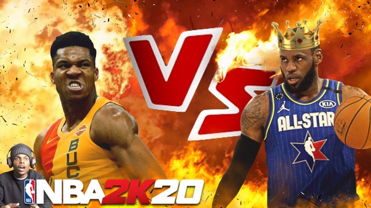 NBA 2K20 TEAM GIANNIS vs LEBRON!! double OVERTIME