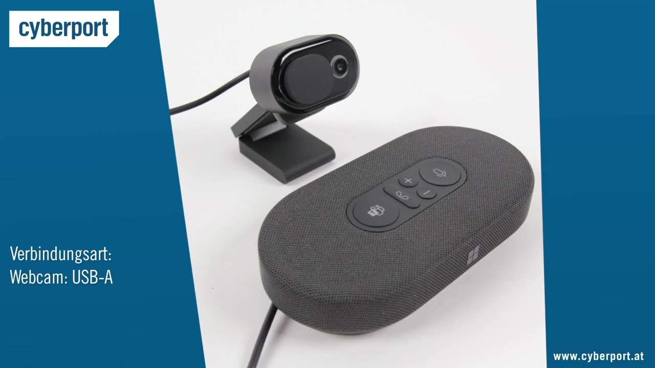 Microsoft Modern USB-C-Speaker & Webcam Shortcut | Cyberport
