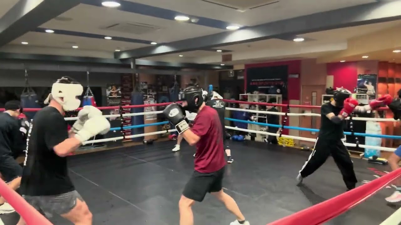 名コンビ誕生❓何か絵になるスパーリング￼BMB RING！