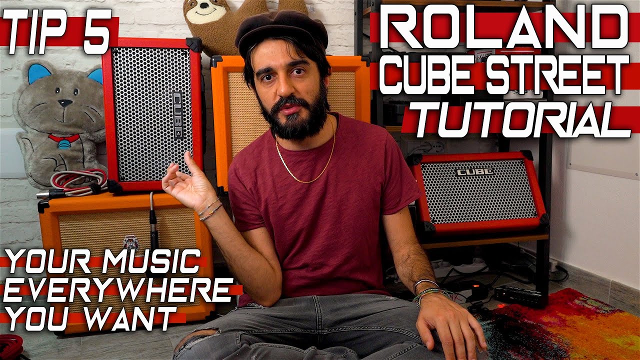 ROLAND Cube Street || REVIEW TUTORIAL || [Best For Busking] || AMBIENT GUITAR TIPS