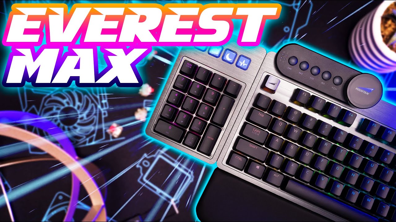 Mountain Everest MAX Keyboard Review: PEAK Keyboard Performance??