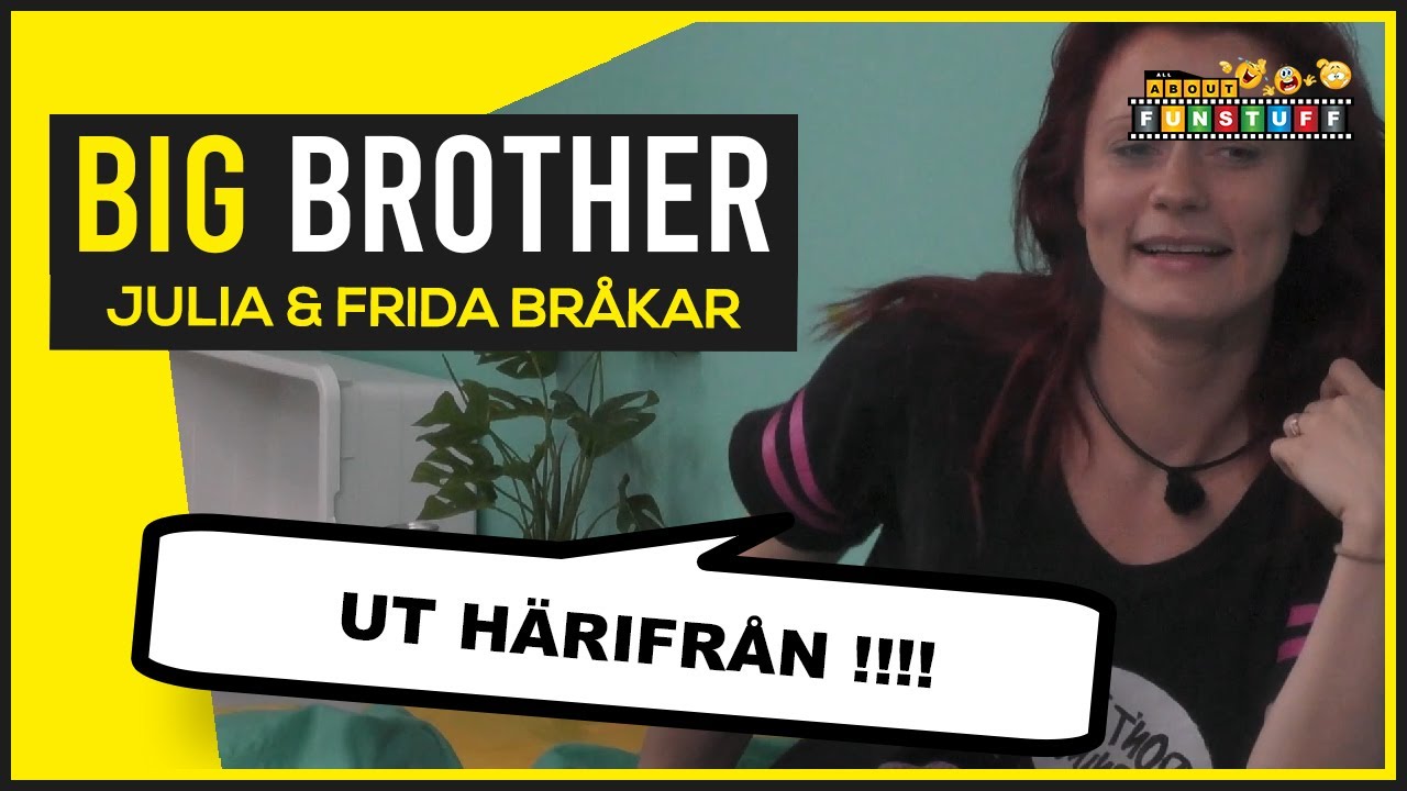 BIG BROTHER SVERIGE 2020 😃 BIG BROTHER JULA UTBROTT 😃 JULIA OCH FRIDA BRÅKAR OM SÄNGEN 😂 Sängbråket