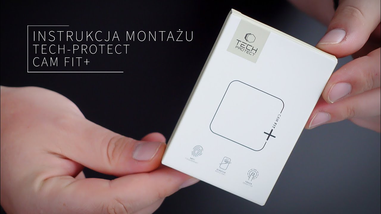 TECH-PROTECT Cam Fit+ Instrukcja Montażu Nakładek na Obiektywy