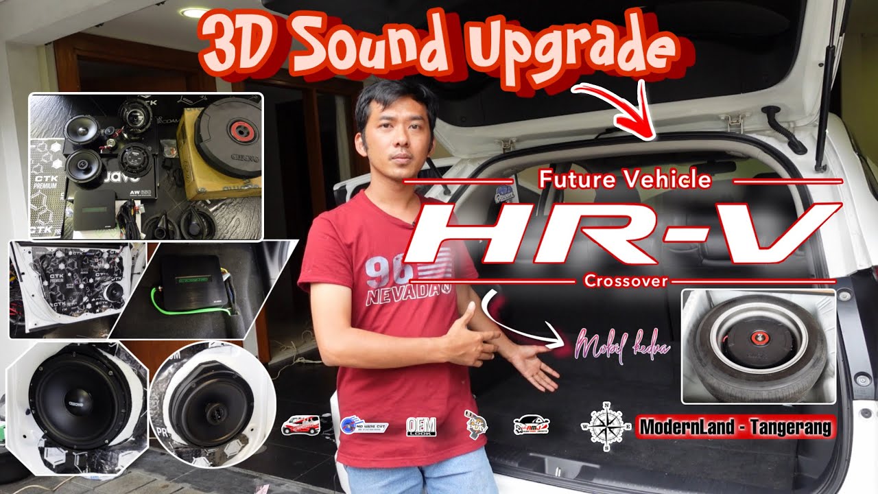 Honda HRV 3D Sound Upgrade secara aman & simple | 📍ModernLand - Tangerang | Mobil Kedua