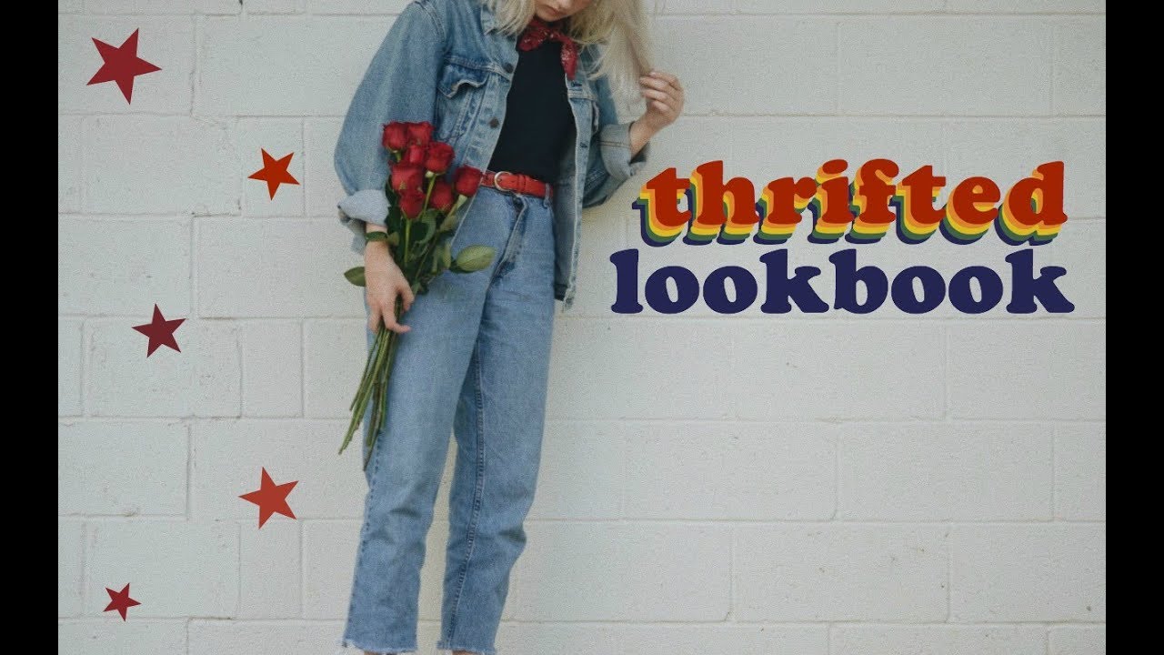 thrifted lookbook (how i style thrifted clothes)