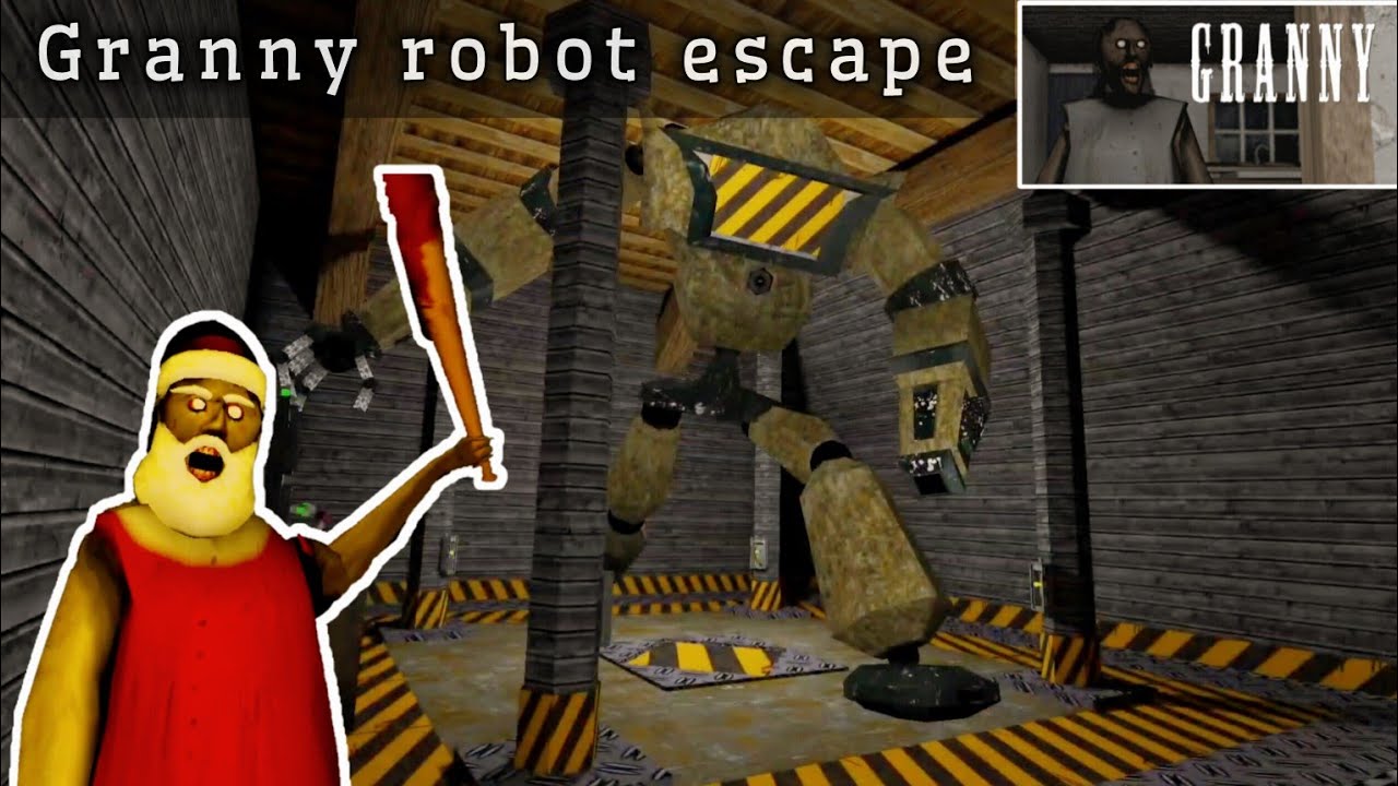 Granny robot escape ending 🤖