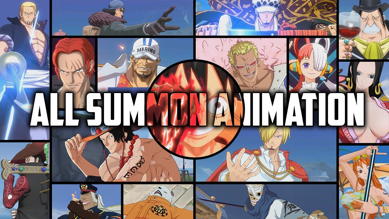 One Piece Fighting Path: ВСЕ ПРИЗЫВЫ АНИМАЦИИ (2K 60 FPS)