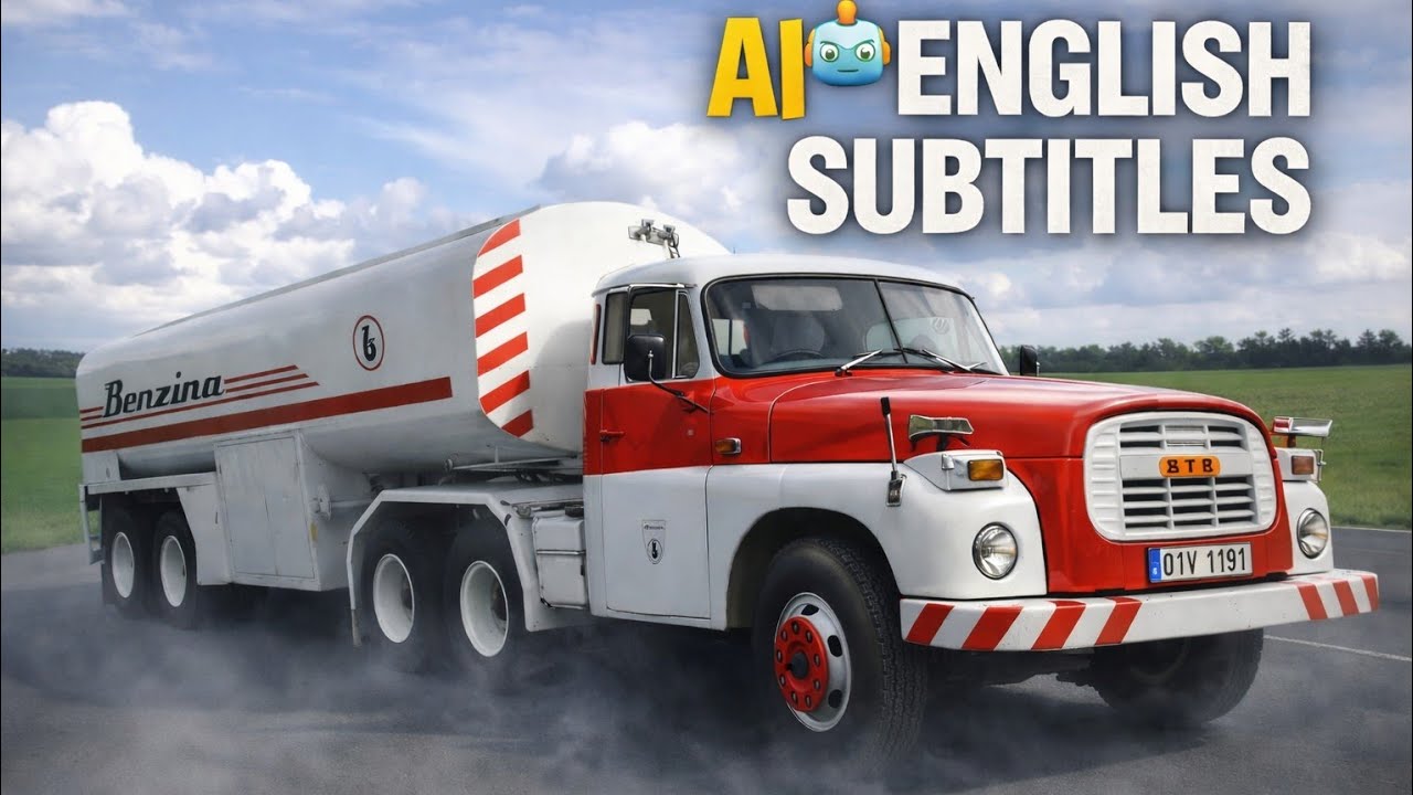 Truck Tatra 148 NT with CN 23TO part 3  - driving