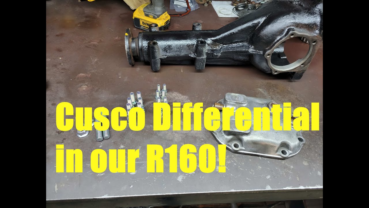 Cusco Differential Install in Subaru R160 Rear End