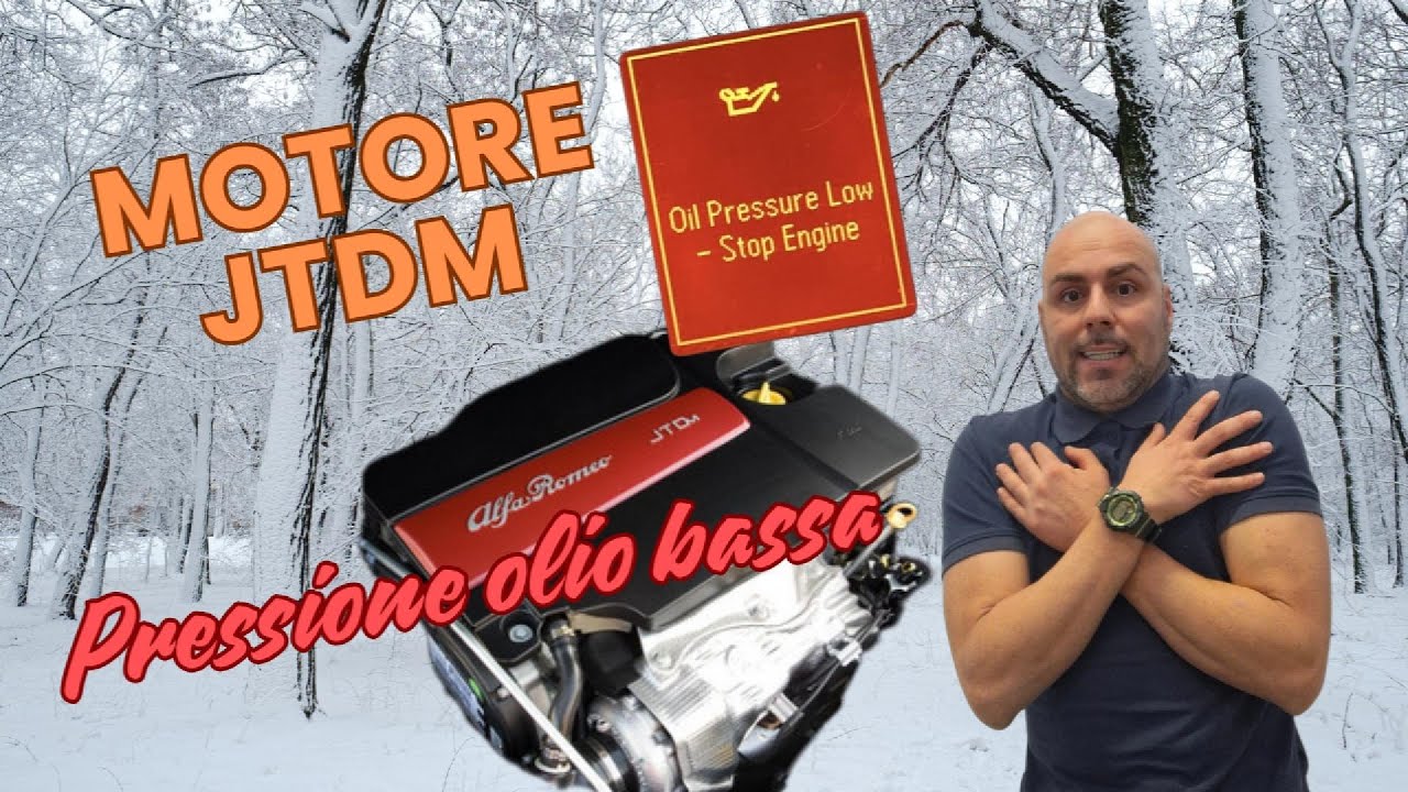 bassa pressione olio a freddo sul motore JTDM Ecco dome risolvere il problema