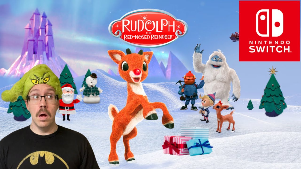 My First Reaction of Rudolph the red nosed Reindeer Game (Nintendo Switch )