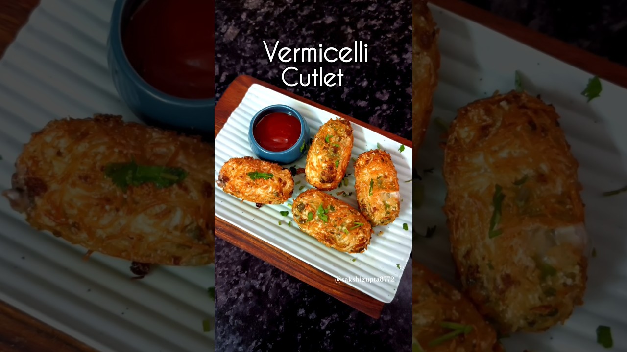 vermicelli veg cutlet 