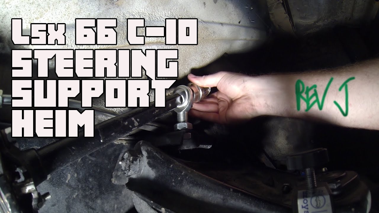 LSx C10 Steering Support Heim Install - REV J HD
