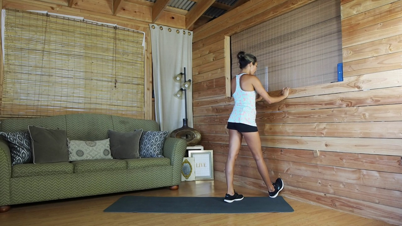 Essential Stretches: Standing Wall Calf Stretch