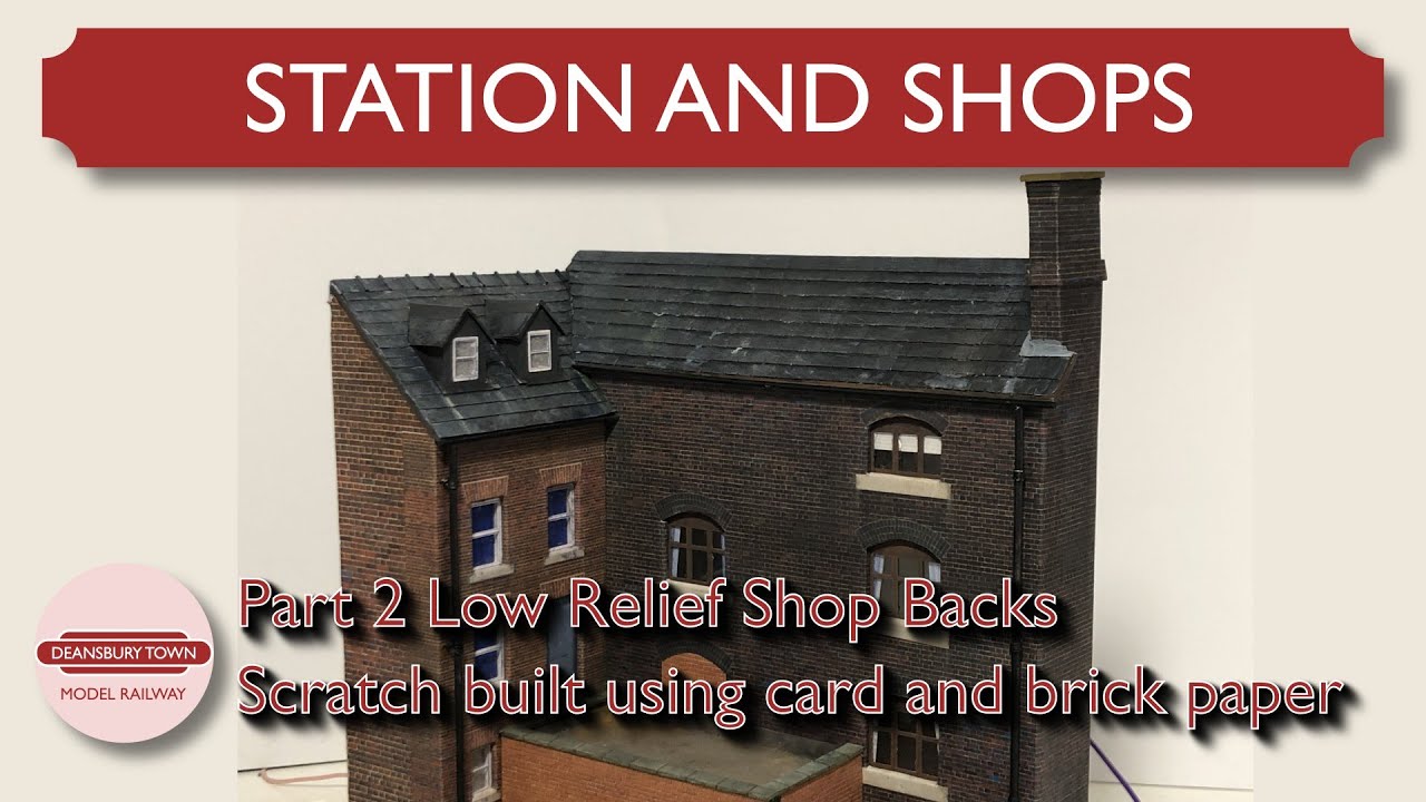 High Street Backs - Low Relief Scratch Build | 011