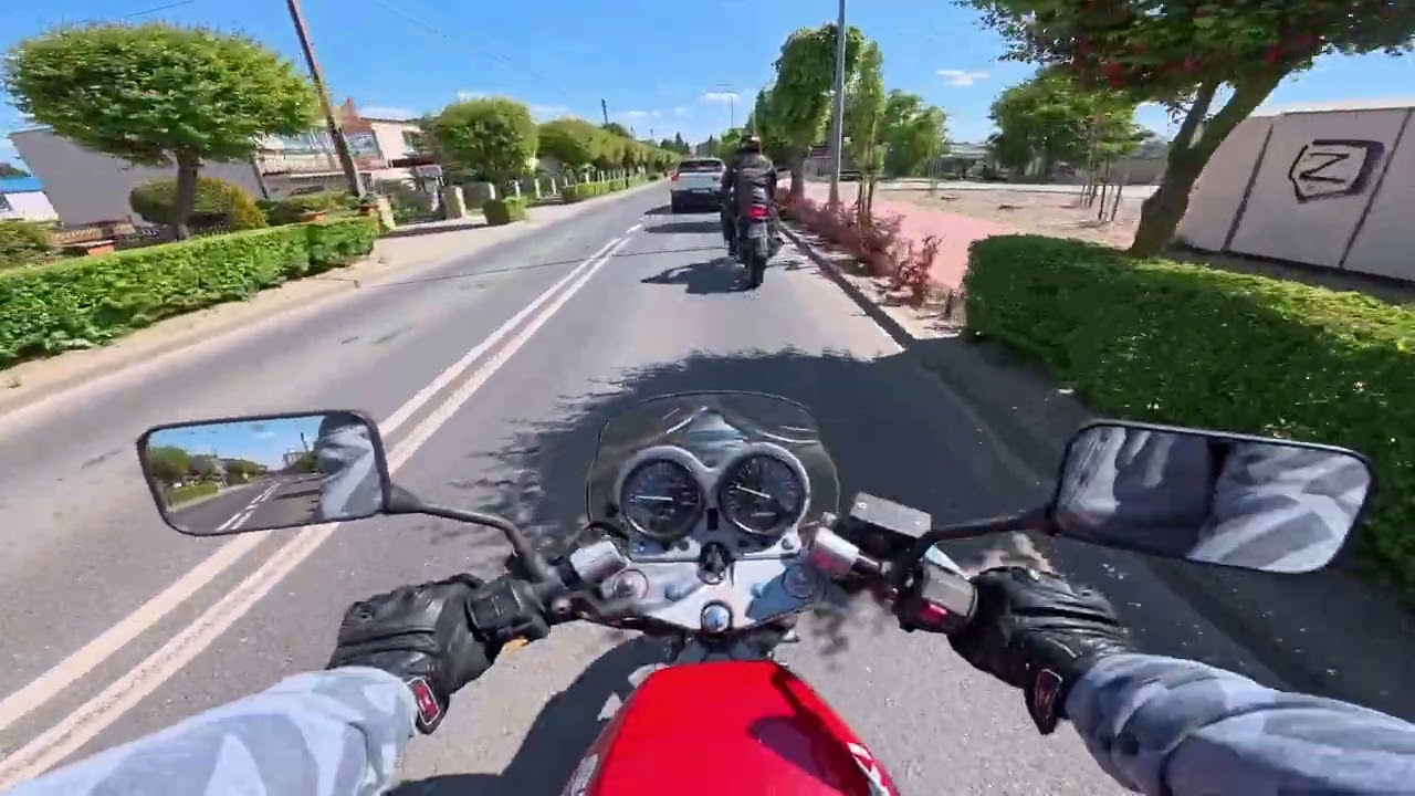 Suzuki GS500 Ride Through Mrocza | Ace Pro 2 | 4k 60fps