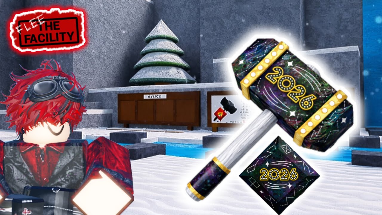 Testando a Marreta 2026! Flee The Facility - Roblox