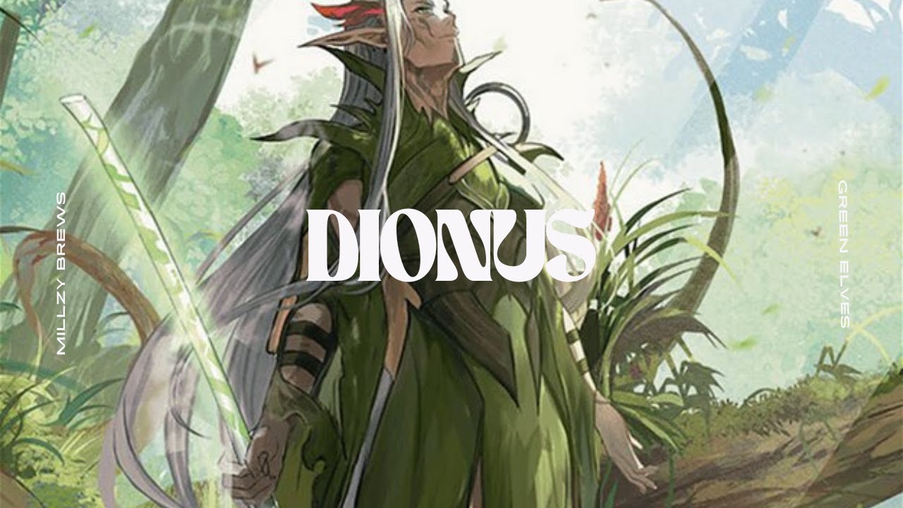 Дионус, эльфийский верховный друид | Обзор колоды для Commander/EDH #mtgfoundations #edhdecktech