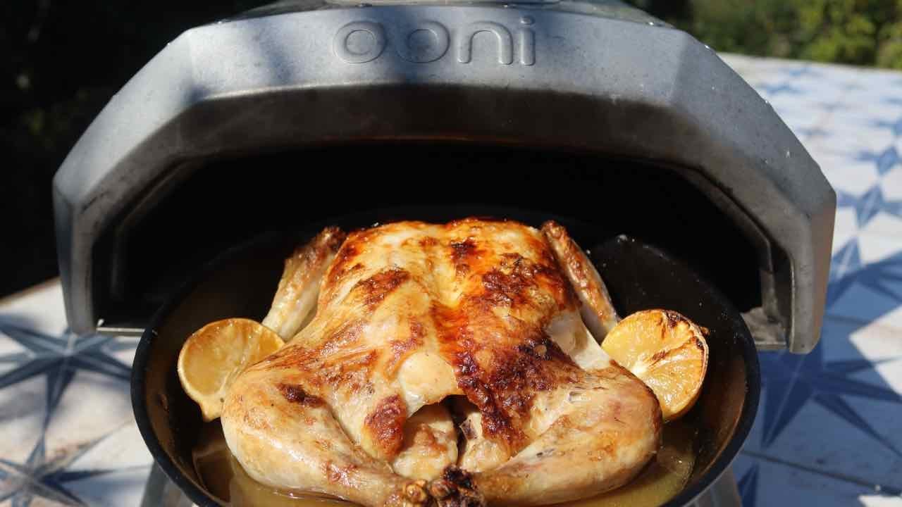 Roasting a Whole Chicken in the Ooni Karu 12