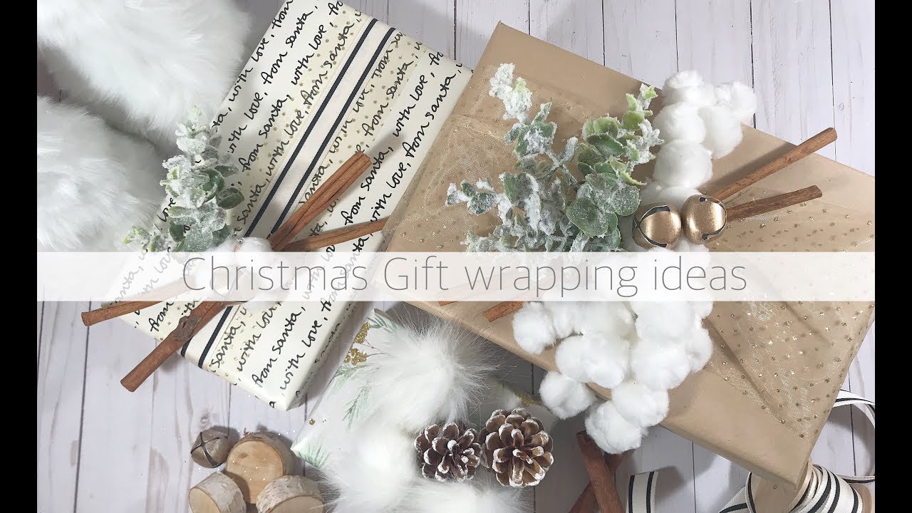 RUSTIC GIFT WRAPPING | GIFT WRAPPING IDEAS