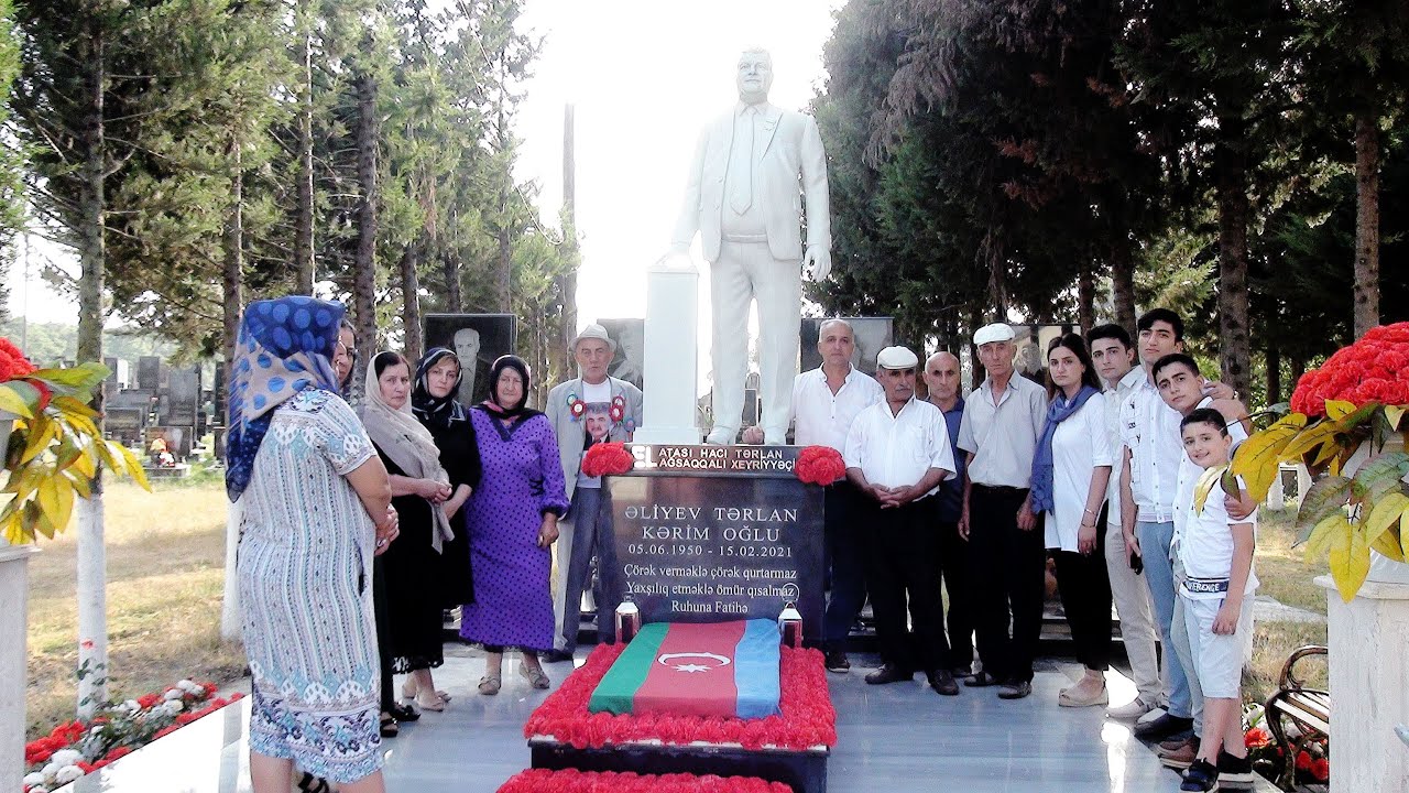El Atası Hacı Tərlan Əliyevin Atalar Günü Abidə Açılışı