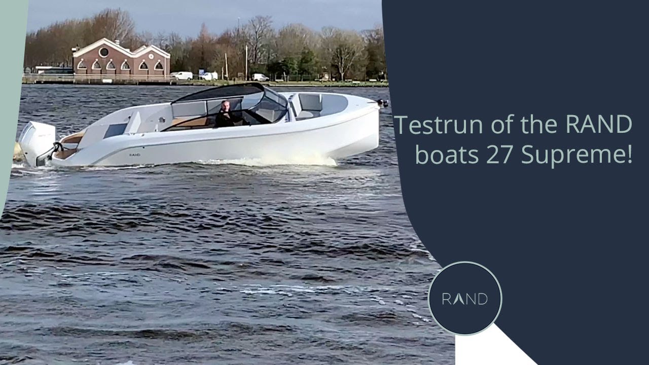 RAND boats 27 Supreme with 300hp mercury verado