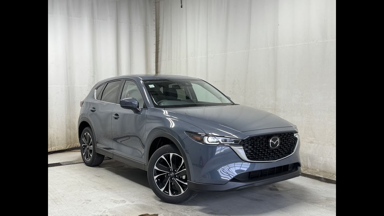 2025 Mazda CX-5 GS Comfort AWD (POLYMETAL GREY METALLIC-BLACK) Review - Park Mazda