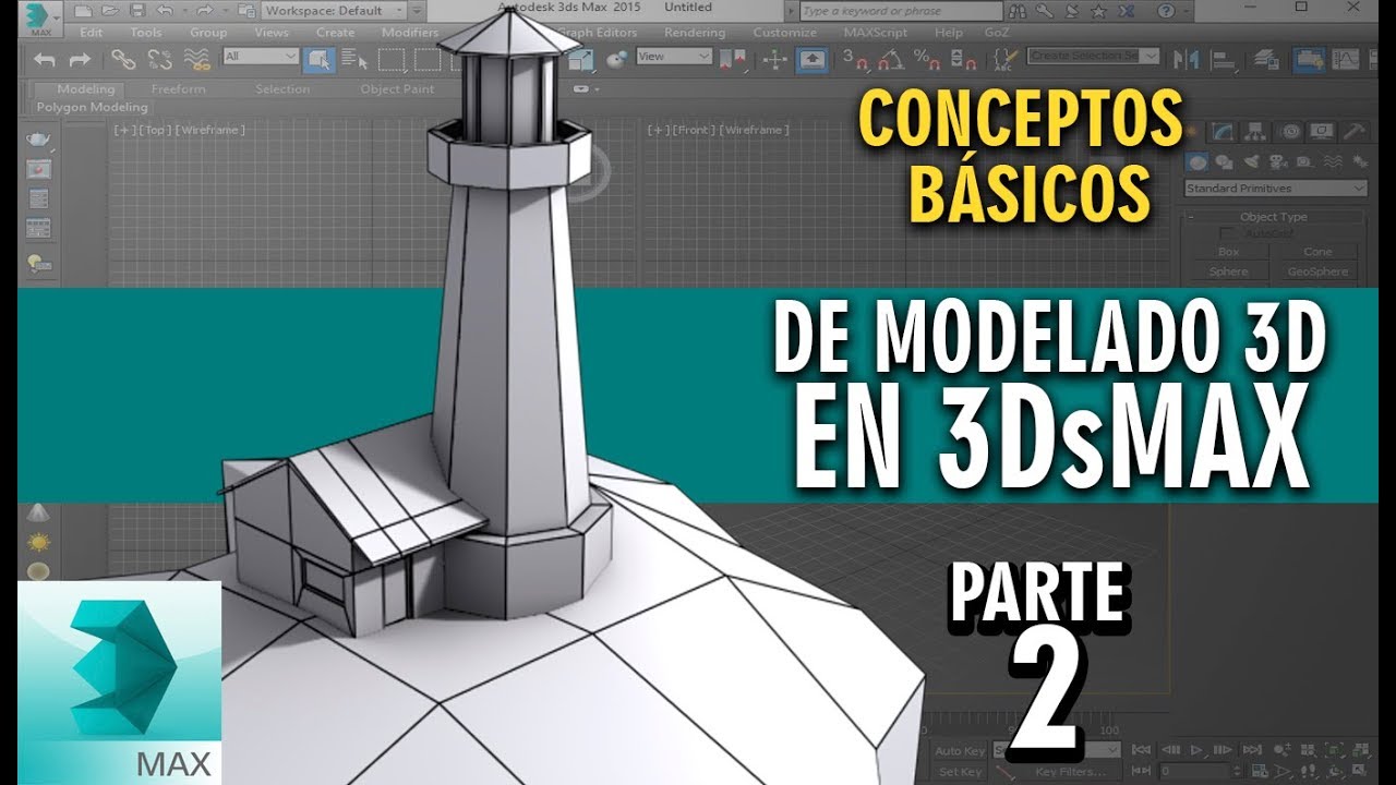 Conceptos básicos de modelado en 3DsMAX ::: Parte 2
