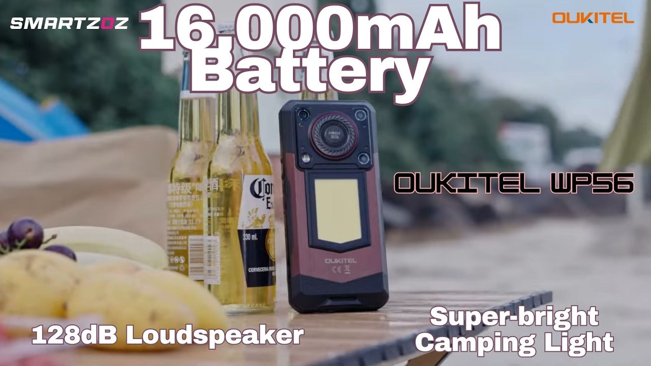 Обзор Oukitel WP56 — прочный монстр | Аккумулятор 16 000 мАч, 36 ГБ ОЗУ, 512 ГБ встроенной памяти...