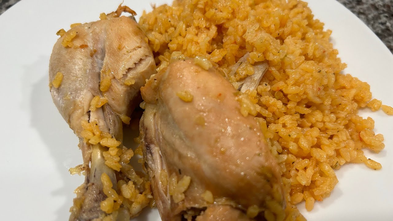 Como hacer Arooz con Pollo