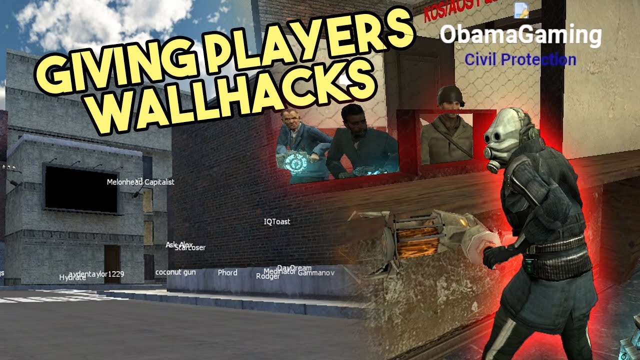 Giving Gmod Players ESP