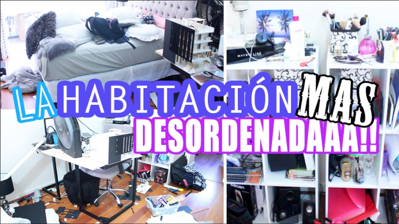 LA HABITACIÓN MAS DESORDENADA! 😱 AYUDAME A ORGANIZAR! | BabiSanoja