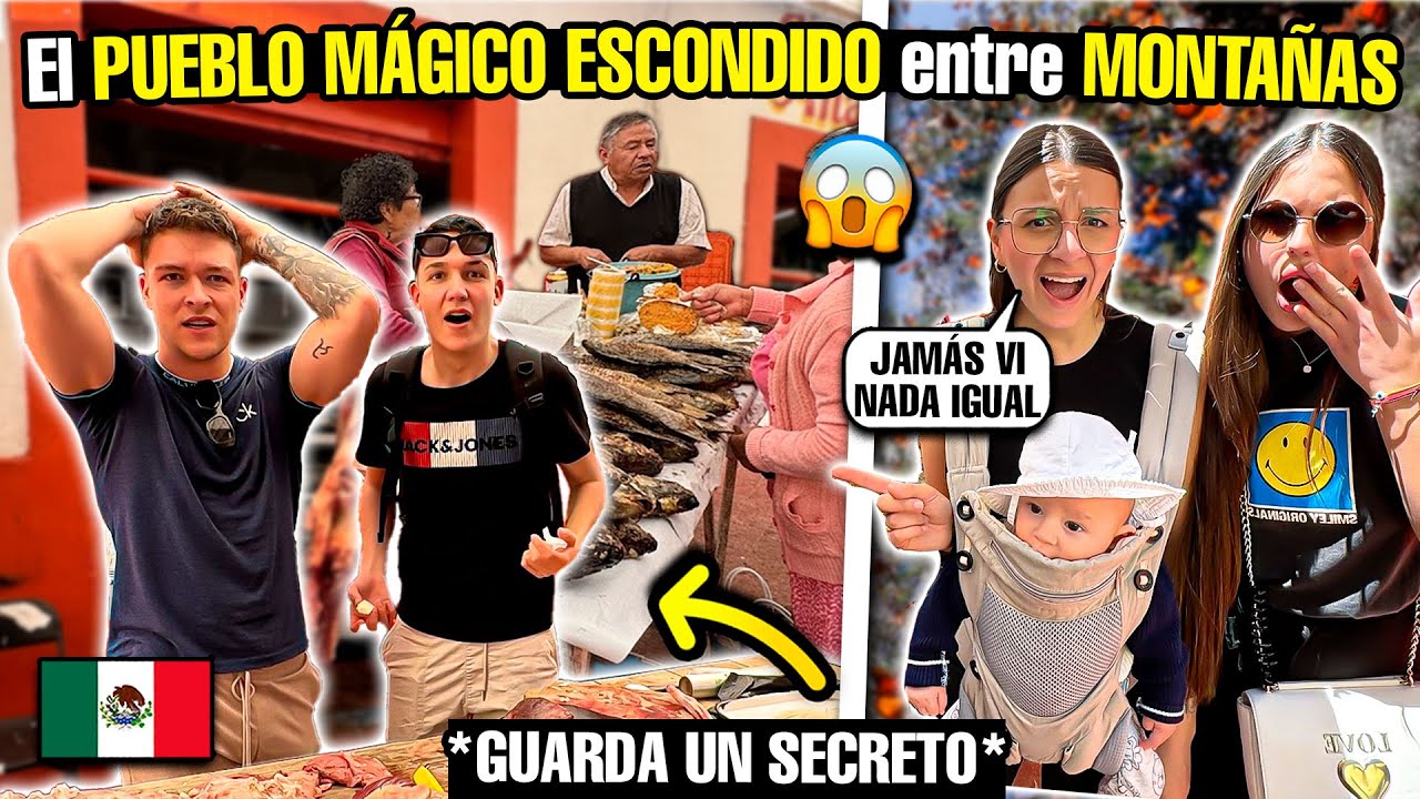 😱 NO IMAGINAMOS *ALGO ASÍ* en MÉXICO 🇲🇽 EL PUEBLO MÁGICO ESCONDIDO