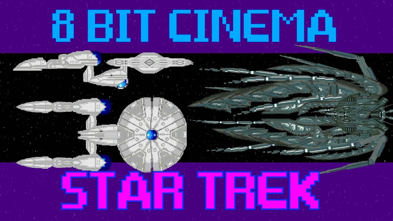 Star Trek - 8-bit Cinema!