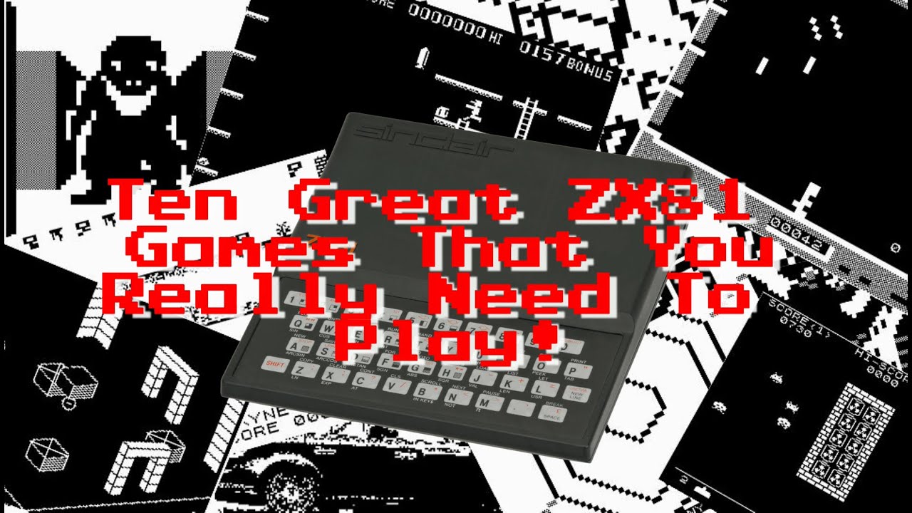 10 Great ZX81 Games That You Really Need To Play!