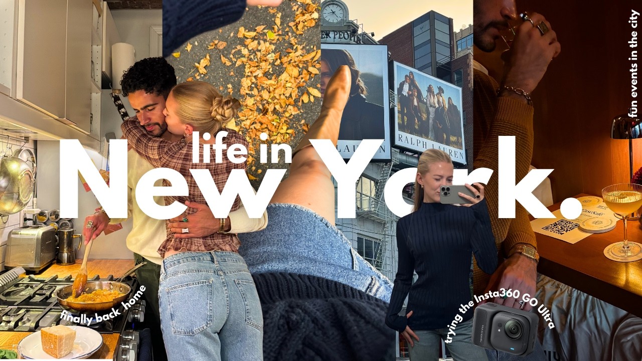 A Few Days in Our Life Living in New York City 🗽✨ (We're Finally Back Home..)