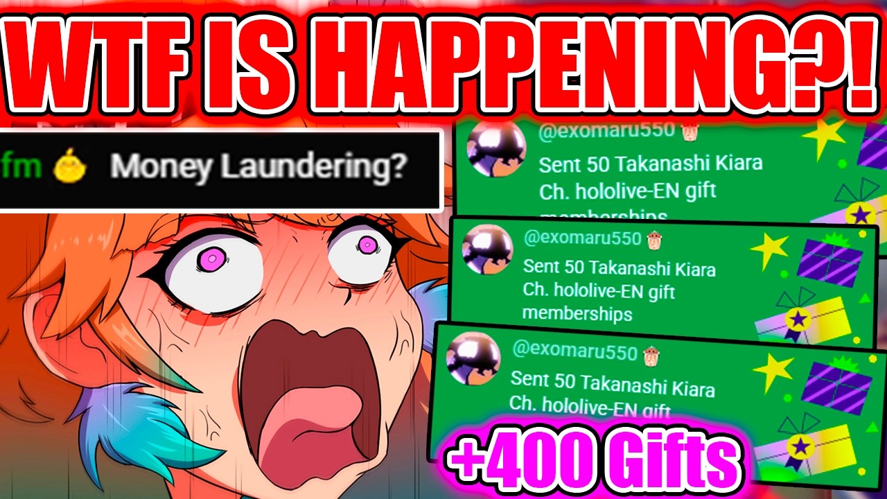 Kiara Gets Shocked When Someone Gifts Over 400 Memberships In Her Stream