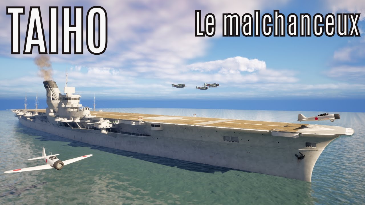 Taiho : Le porte-avions le plus perfectionné de la marine impériale japonaise