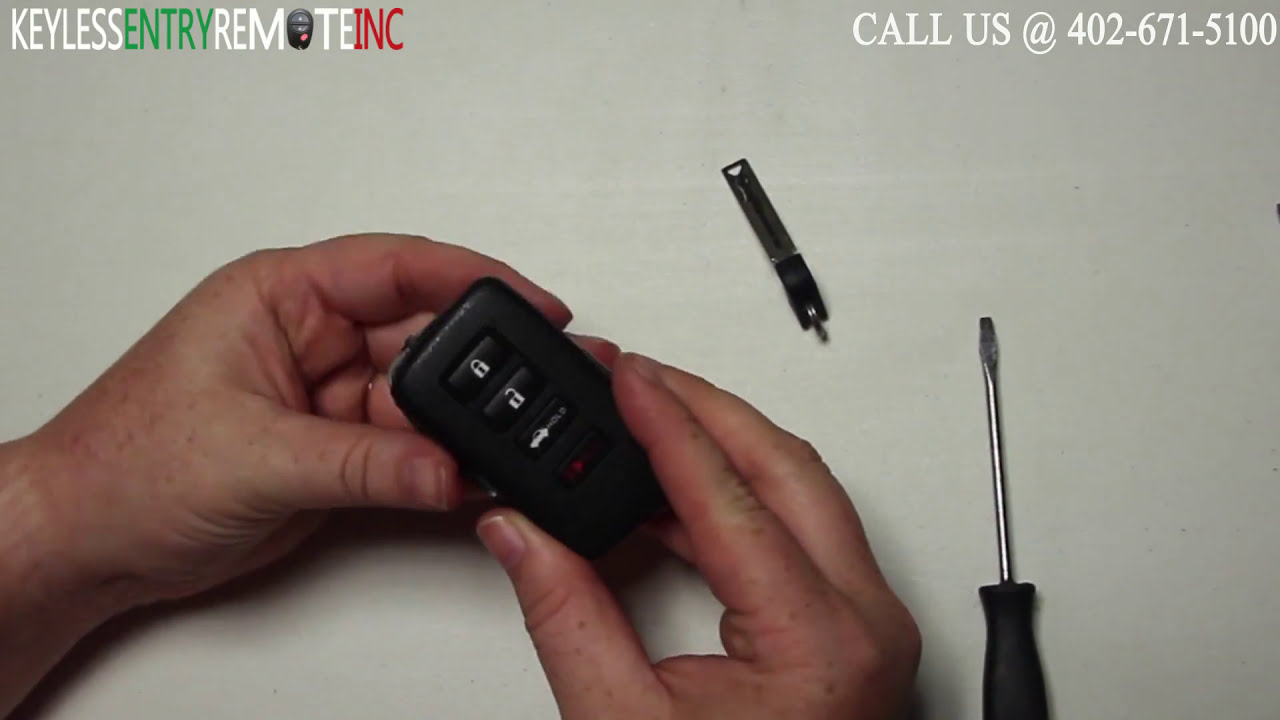 How To Replace Lexus LS Key Fob Battery 2013-2015