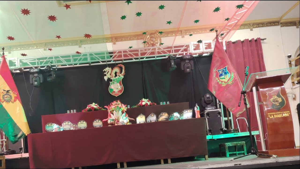 Noche de Galardones, Fraternidad Artística y Cultural La Diablada ❤️💚🇧🇴