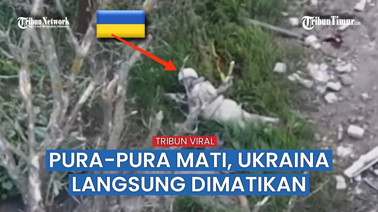 Tentara Ukraina Coba Tipu Militer Rusia dengan Pura-pura Mati