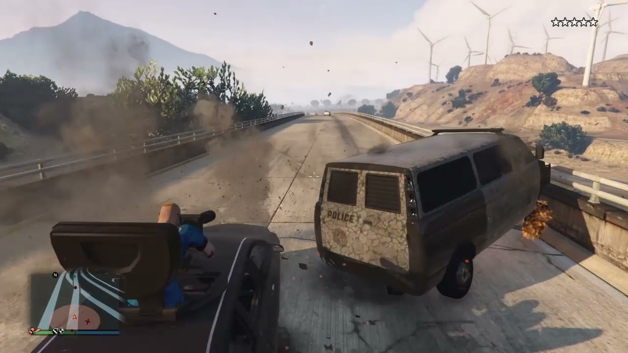 Turreted limo in gta online