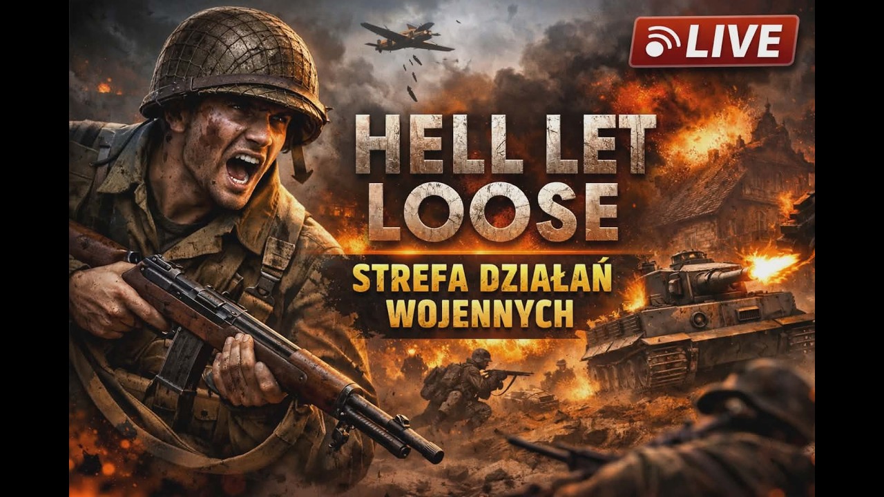 Hell Let Loose #3 Strefa Działań Wojennych