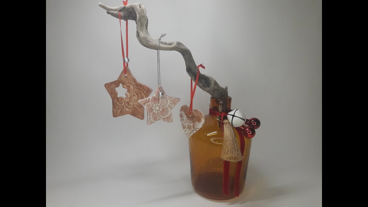 Craftfull - Εύκολα στολίδια από πηλό.