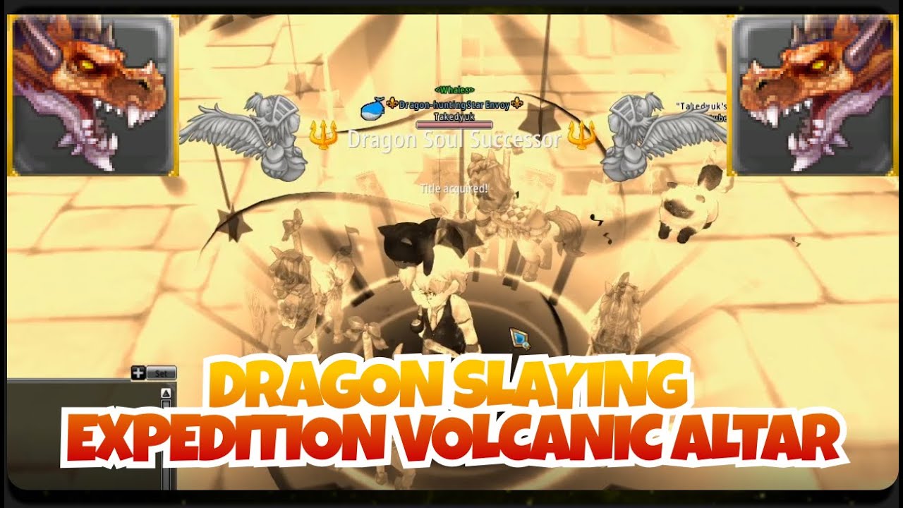 Eden Eternal 2023 - New Trial- Dragon Slaying Expedition Volcanic Altar