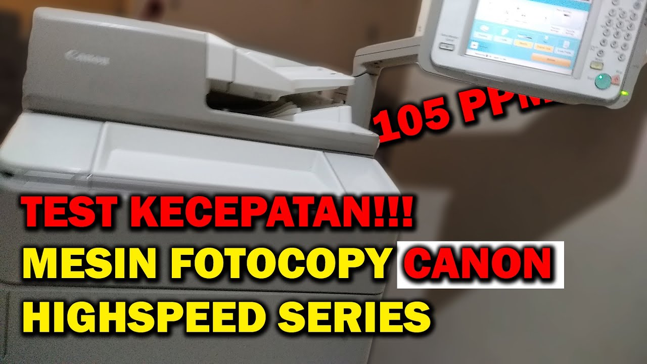 MESIN FOTOCOPY KECEPATAN CETAK TINGGI (Canon IR Advance 8105)
