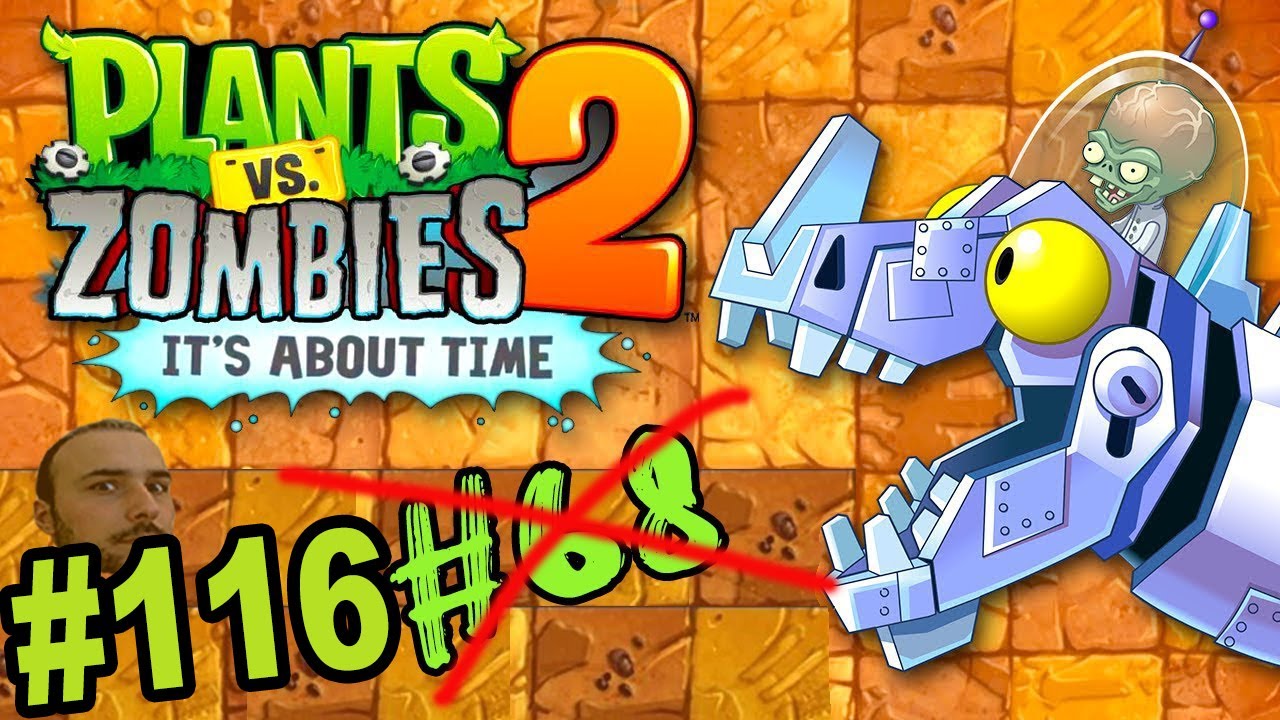 DOKTOR ZOMBOSS T-REX KAFASI - PLANTS VS ZOMBIES 2 # 116