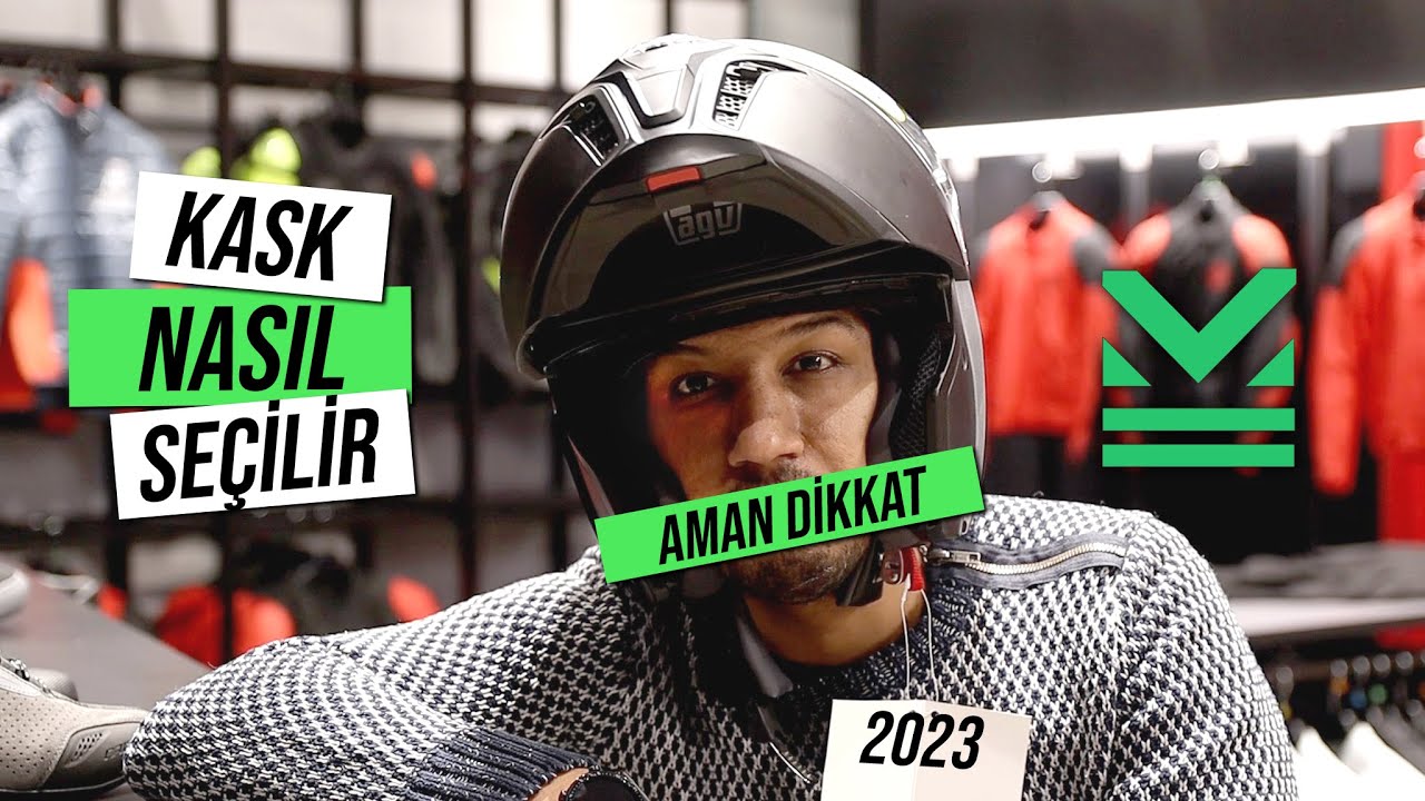 Motosiklet kaskı nasıl se&ccedil;ilir? / 2023 Ekipman Rehberi